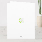 Faltkarte Karte (Rückseite)