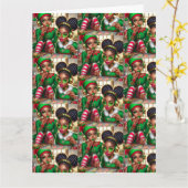 Faltkarte Karte (Gelbe Blume)