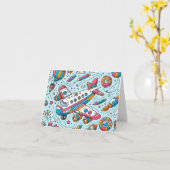 Faltkarte Karte (Gelbe Blume)