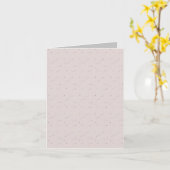 Faltkarte Karte (Gelbe Blume)