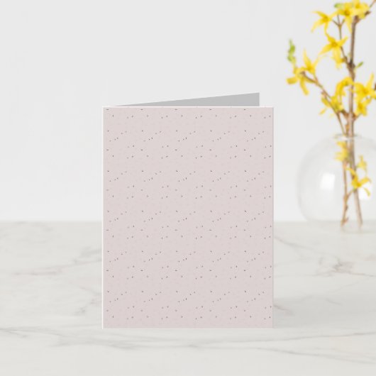 Faltkarte Karte (Gelbe Blume)