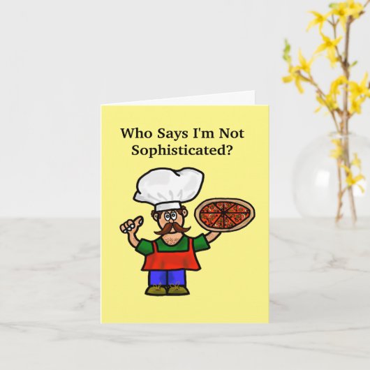 Faltkarte Karte (Gelbe Blume)