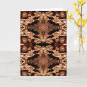 Faltkarte Karte (Gelbe Blume)