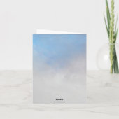 Faltkarte Karte (Rückseite)