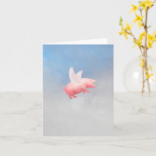 Faltkarte Karte (Gelbe Blume)