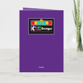 Faltkarte Karte (Rückseite)