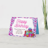 Faltkarte Karte (Vorderseite)