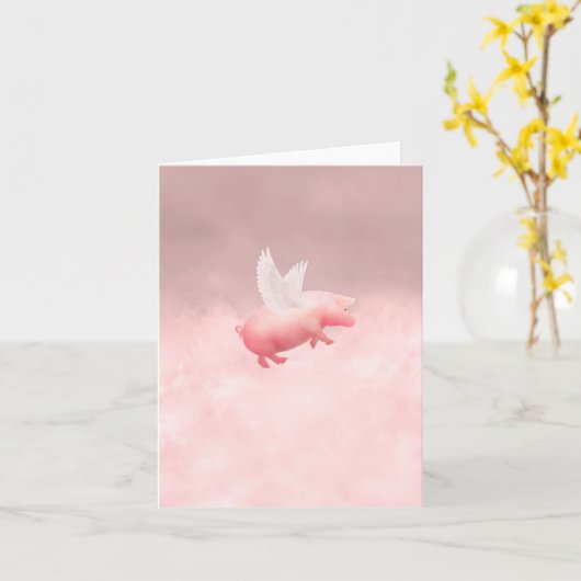 Faltkarte Karte (Gelbe Blume)