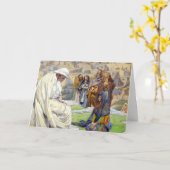 Faltkarte Karte (Gelbe Blume)