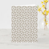 Faltkarte Karte (Gelbe Blume)