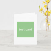 Faltkarte Karte (Gelbe Blume)