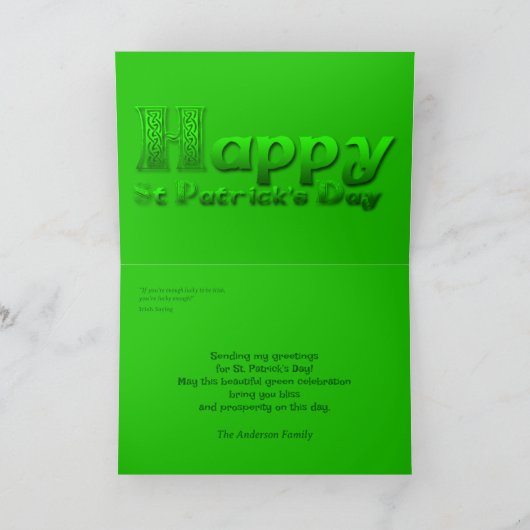 Faltkarte Karte (Innenseite)