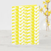 Faltkarte Karte (Gelbe Blume)