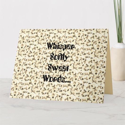 Faltkarte Karte (Vorderseite)