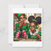 Faltkarte Karte (Vorderseite)