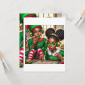 Faltkarte Karte (Vorderseite/Rückseite Beispiel)