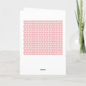 Faltkarte Karte (Rückseite)