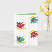 Faltkarte Karte (Gelbe Blume)