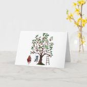 Faltkarte Karte (Gelbe Blume)