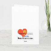 Faltkarte Karte (Rückseite)