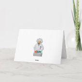 Faltkarte Karte (Rückseite)