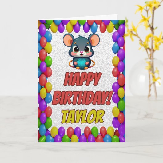 Faltkarte Karte (Gelbe Blume)