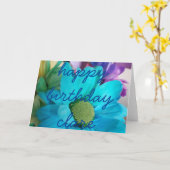 Faltkarte Karte (Gelbe Blume)