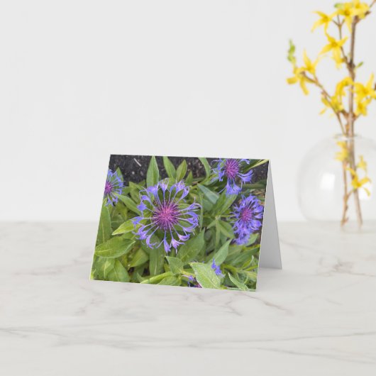 Faltkarte Karte (Gelbe Blume)