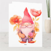 Faltkarte Karte (Rückseite)