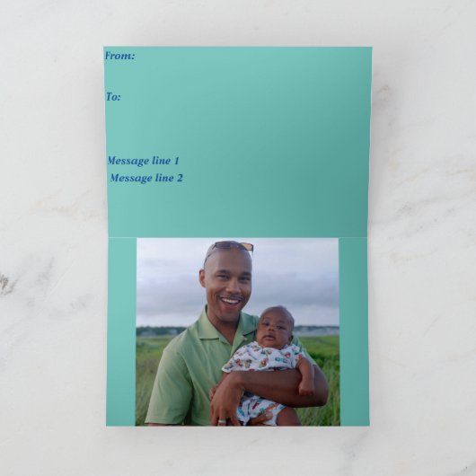 Faltkarte Karte (Innenseite)