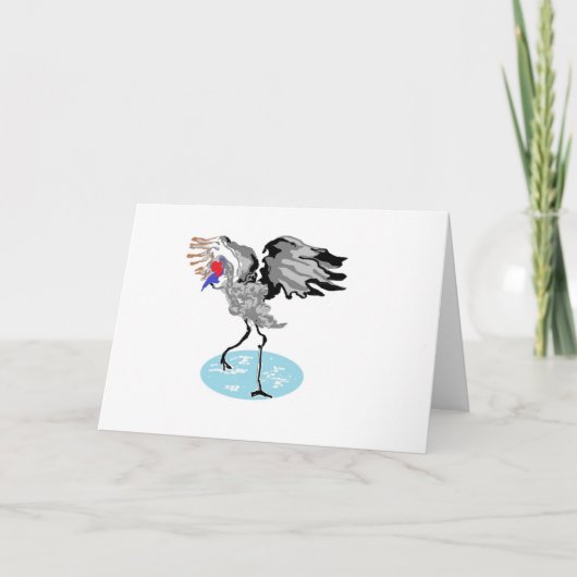 Faltkarte Karte (Vorderseite)