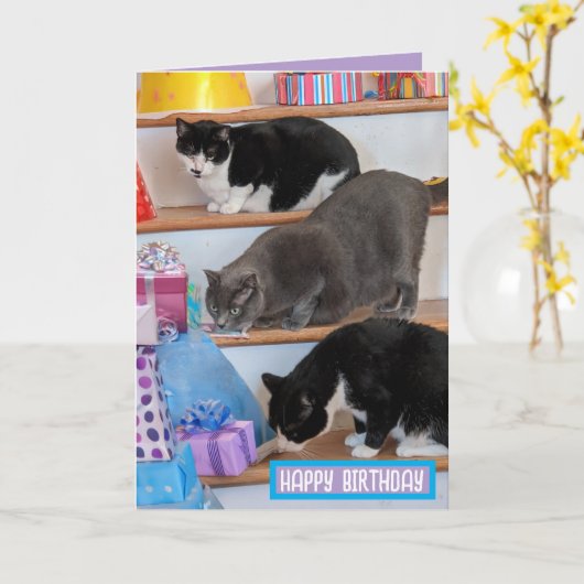 Faltkarte Karte (Gelbe Blume)