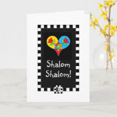 Faltkarte Karte (Gelbe Blume)