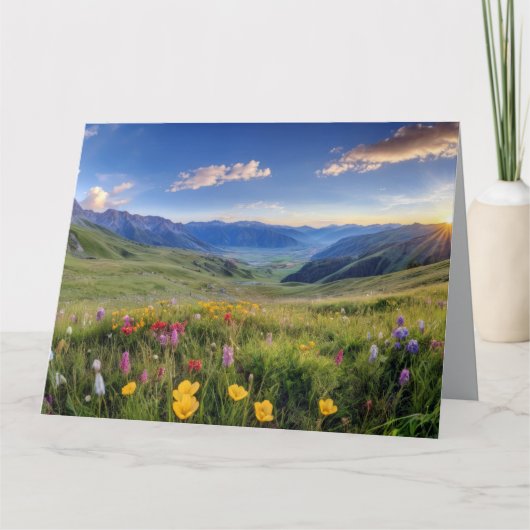 Faltkarte Karte (Vorderseite)