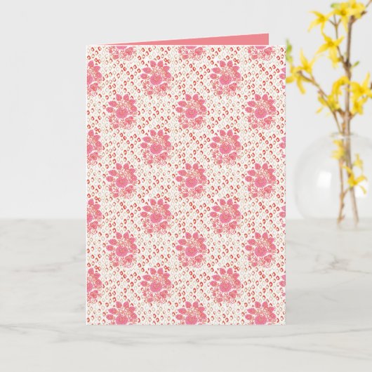 Faltkarte Karte (Gelbe Blume)