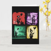 Faltkarte Karte (Gelbe Blume)