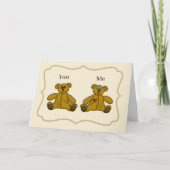 Faltkarte Karte (Vorderseite)