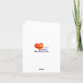 Faltkarte Karte (Rückseite)