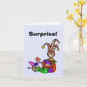 Faltkarte Karte (Gelbe Blume)