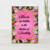 Faltkarte Karte (Vorderseite)