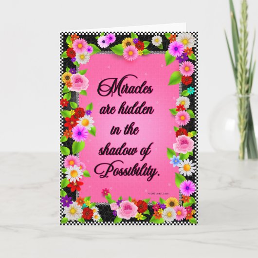 Faltkarte Karte (Vorderseite)