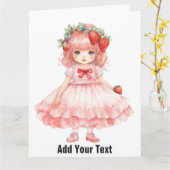 Faltkarte Karte (Gelbe Blume)