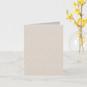 Faltkarte Karte (Gelbe Blume)