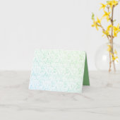 Faltkarte Karte (Gelbe Blume)