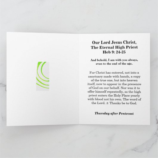 Faltkarte Karte (Innenseite)