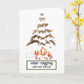 Faltkarte Karte (Gelbe Blume)