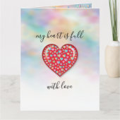 Faltkarte Karte (Vorderseite)