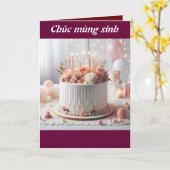 Faltkarte Karte (Gelbe Blume)