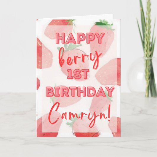 Faltkarte Karte (Vorderseite)