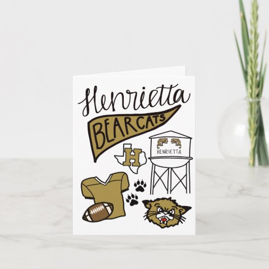 Faltkarte Karte (Vorderseite)